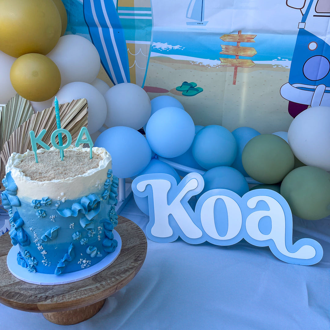 Acrylic Double Layer Name Plaque